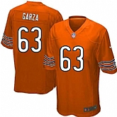 Nike Men & Women & Youth Bears #63 Garza Orange Team Color Game Jersey,baseball caps,new era cap wholesale,wholesale hats